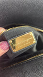 Salvatore Ferragamo Black Leather Shoulder Bag - G0397