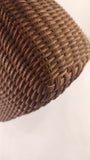 Salvatore Ferragamo Brown Rattan Shoulder Bag - 2977