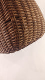 Salvatore Ferragamo Brown Rattan Shoulder Bag - 2977
