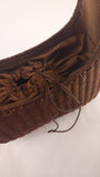 Salvatore Ferragamo Brown Rattan Shoulder Bag - 2977