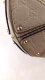 Gucci Ivory Leather Indy Babouska Hobo Bag - G0442
