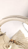 Gucci Ivory Leather Indy Babouska Hobo Bag - G0442