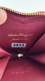 Salvatore Ferragamo Red Leather Heart Coin Purse - 3513