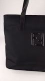 Fendi Black Nylon Tote Bag - 3511