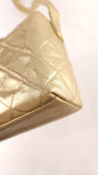 Chanel Matelasse Gold Lambskin Shoulder Bag - 3490