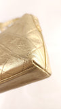 Chanel Matelasse Gold Lambskin Shoulder Bag - 3490