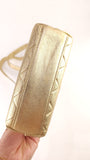 Chanel Matelasse Gold Lambskin Shoulder Bag - 3490