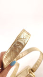 Chanel Matelasse Gold Lambskin Shoulder Bag - 3490