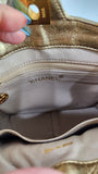 Chanel Matelasse Gold Lambskin Shoulder Bag - 3490
