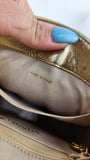 Chanel Matelasse Gold Lambskin Shoulder Bag - 3490