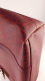 Fendi Zucchino Red Canvas Tote - 3524