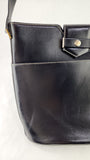 Christian Dior Black Leather Shoulder Bag - G0449