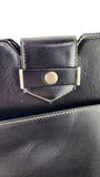 Christian Dior Black Leather Shoulder Bag - G0449