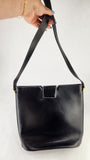Christian Dior Black Leather Shoulder Bag - G0449