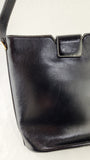 Christian Dior Black Leather Shoulder Bag - G0449