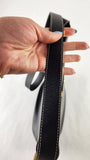 Christian Dior Black Leather Shoulder Bag - G0449