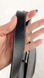 Christian Dior Black Leather Shoulder Bag - G0449