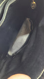 Christian Dior Black Leather Shoulder Bag - G0449