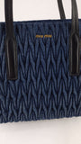 Miu Miu Matelasse Denim Shoulder Bag - 3536