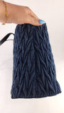 Miu Miu Matelasse Denim Shoulder Bag - 3536