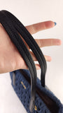 Miu Miu Matelasse Denim Shoulder Bag - 3536