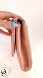 Chanel Exotic Pink Python Single Flap Shoulder Bag - G0444