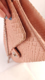 Chanel Exotic Pink Python Single Flap Shoulder Bag - G0444