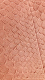 Chanel Exotic Pink Python Single Flap Shoulder Bag - G0444