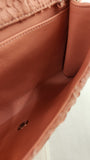Chanel Exotic Pink Python Single Flap Shoulder Bag - G0444