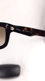 Salvatore Ferragamo Brown Plastic Sunglasses - G0475