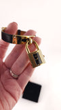 Hermes Black Leather Bracelet/Watch - G0471