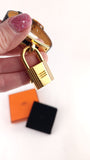 Hermes Black Leather Bracelet/Watch - G0471