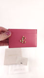 Jimmy Choo Pink Leather Card Case - G0472