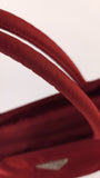 Prada Red Nylon Handbag - 3549