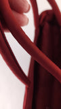 Prada Red Nylon Handbag - 3549