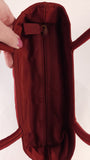 Prada Red Nylon Handbag - 3549
