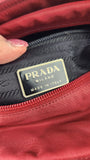 Prada Red Nylon Handbag - 3549