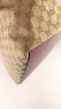 Gucci Beige GG Canvas Red Sherry Line Handbag - 3552