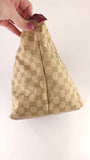 Gucci Beige GG Canvas Red Sherry Line Handbag - 3552