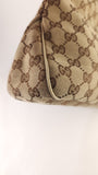 Gucci GG Beige/Brown Canvas Tote - 3573