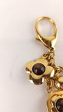 Louis Vuitton Bijoux Sac Tresor Gold Bag Charm - 3586