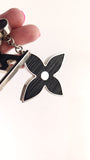Louis Vuitton Black Epi Bijoux Sac Fleur Deux Bag Charm - 3588
