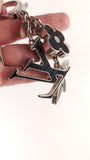 Louis Vuitton Black Epi Bijoux Sac Fleur Deux Bag Charm - 3588