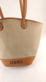 Loewe Beige Canvas Tote - 3597