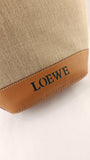 Loewe Beige Canvas Tote - 3597