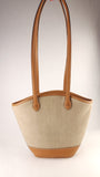 Loewe Beige Canvas Tote - 3597