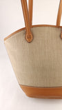 Loewe Beige Canvas Tote - 3597