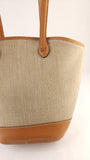 Loewe Beige Canvas Tote - 3597