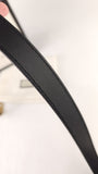 Gucci Marmont Black Leather Belt w/ Pearl GG - 3601