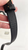 Gucci Marmont Black Leather Belt w/ Pearl GG - 3601